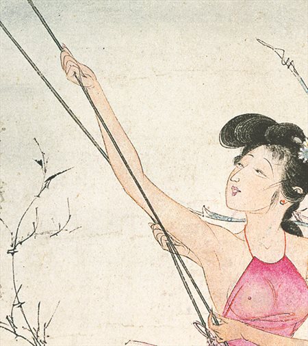 稻城县-胡也佛的仕女画和最知名的金瓶梅秘戏图